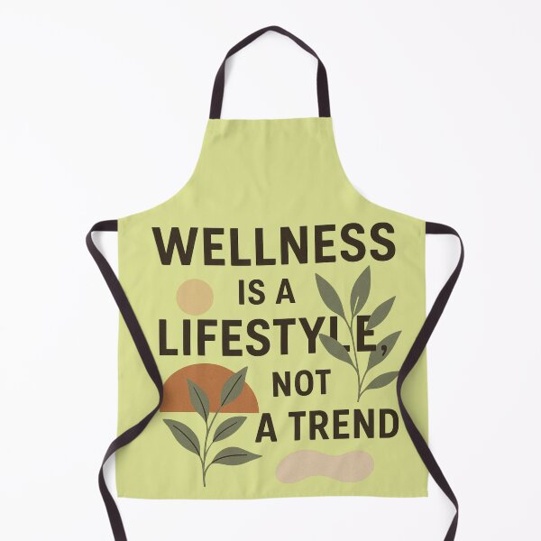Item preview, Wellness Is a Lifestyle, Not a Trend – Minimalist Botanical Typography designed and sold by Meandmyshop.