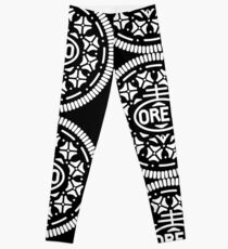 Oreo Plätzchen-Symbol (weiß) Leggings