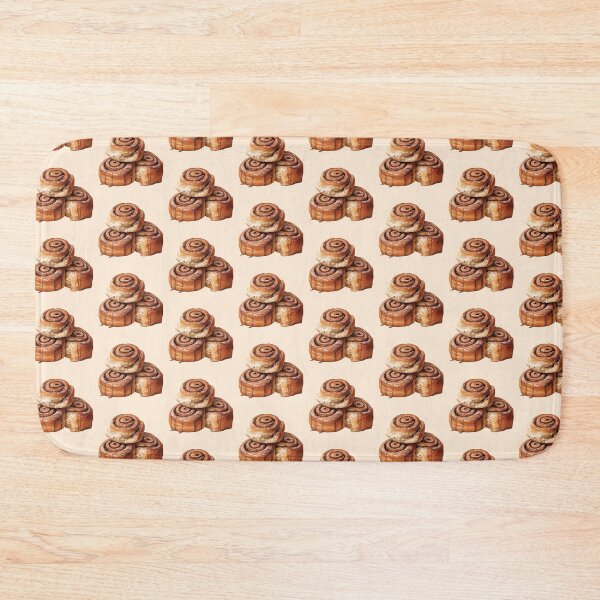 Item preview, Stack Of Fluffy Cinnamon Buns designed and sold by Alicia Chee.