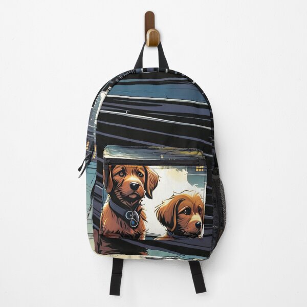 Item preview, Puppy in a canal boat on a river designed and sold by Colin Bentham.