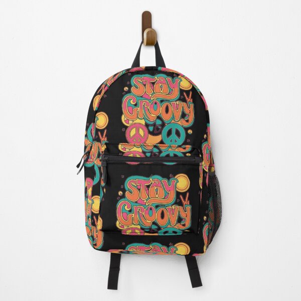 Item preview, Retro 70s Hippie , Stay Groovy . designed and sold by StickAndStyle .