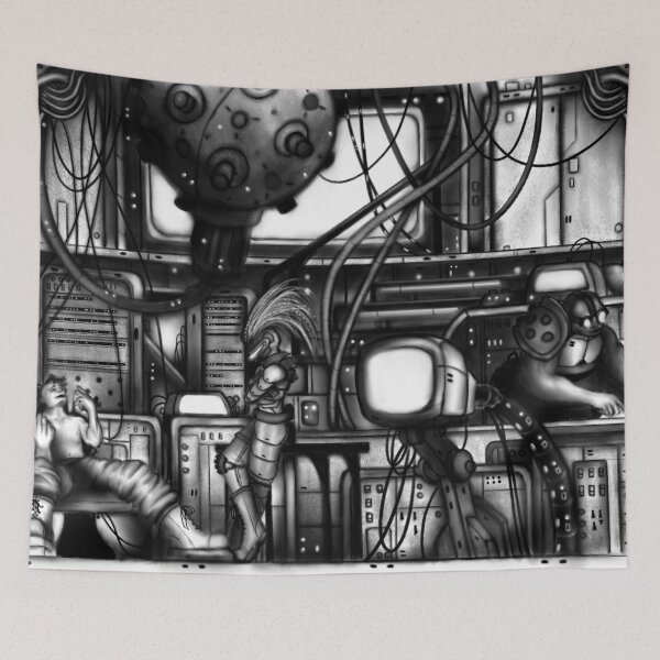 Item preview, Cyberpunk Decking Spot designed and sold by anarchpixel.