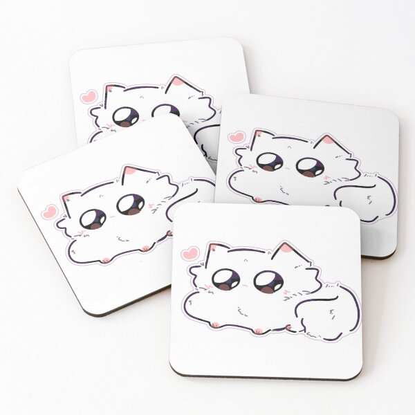 Item preview, fluffy cat designed and sold by moonmoonyu.