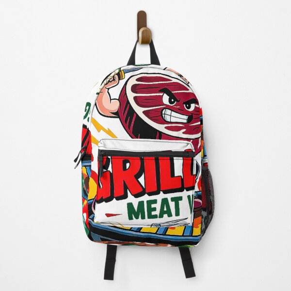 Item preview, Grill Wars Funny BBQ Meat vs Veggies Shirt designed and sold by Amanda's Factory.