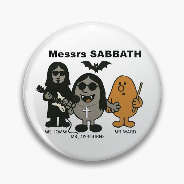 Item preview, Black Sabbath Cartoon designed and sold by ElGordeaux.