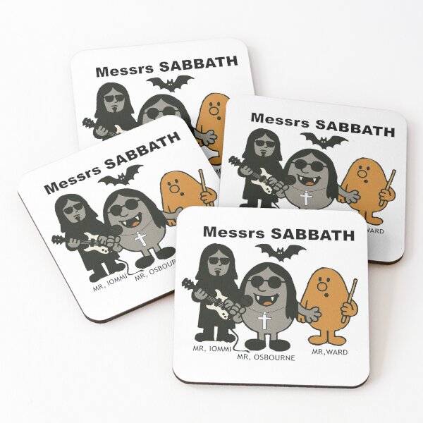 Item preview, Black Sabbath Cartoon designed and sold by ElGordeaux.