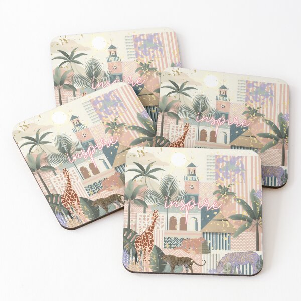 Item preview, Elegant Gold Tropical Jungle Pattern | Botanical Palm Leaves Design designed and sold by Sugar Wisdom .