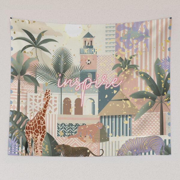 Item preview, Elegant Gold Tropical Jungle Pattern | Botanical Palm Leaves Design designed and sold by Sugar Wisdom .