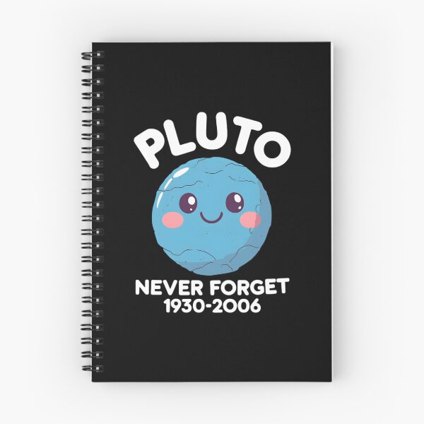 Item preview, Pluto Never Forget Retro Space Planet Tribute 1930–2006 designed and sold by ViktoonShirts.