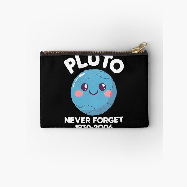 Item preview, Pluto Never Forget Retro Space Planet Tribute 1930–2006 designed and sold by ViktoonShirts.
