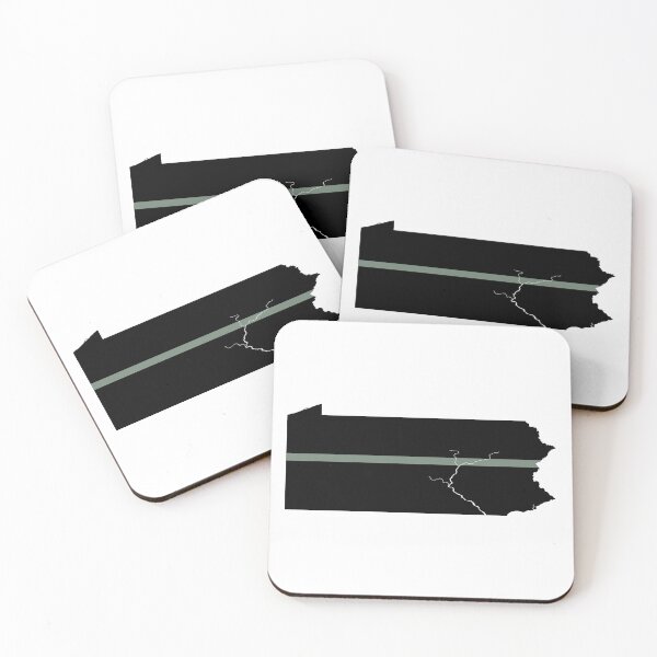 Item preview, Pennsylvania Thin Silver Line designed and sold by PhilbonianDezin.