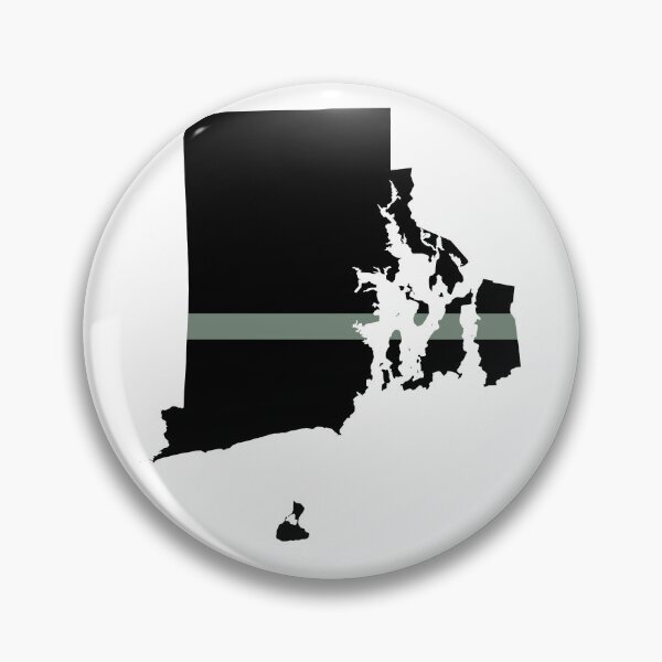 Item preview, Rhode Island Thin Silver Line designed and sold by PhilbonianDezin.