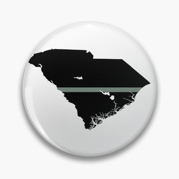 Item preview, South Carolina Thin Silver Line designed and sold by PhilbonianDezin.