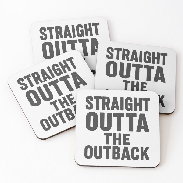 Item preview, Straight Outta The Outback  designed and sold by HowToCanadian.