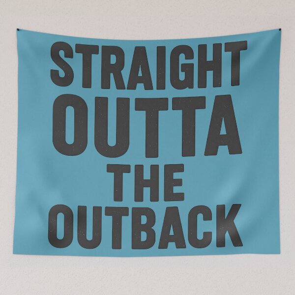 Item preview, Straight Outta The Outback  designed and sold by HowToCanadian.