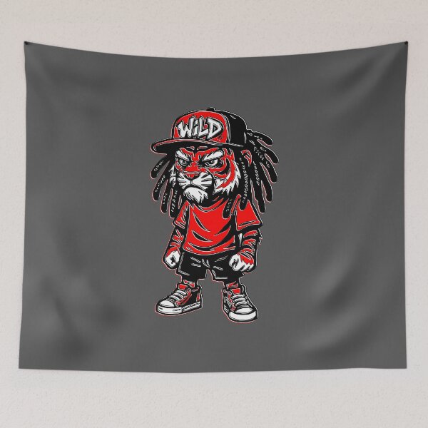 Item preview, Wild Urban Tiger Street Style designed and sold by 4rpixs.