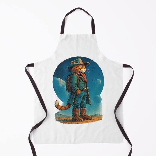 Item preview, Adventure Cat in Space – Futuristic Sci-Fi Art designed and sold by artlife709.