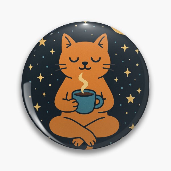 Item preview, Celestial Coffee Cat designed and sold by chhabra19.