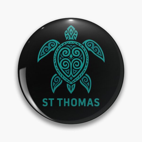 Item preview, St. Thomas Tribal Turtle – Celebrating Virgin Islands Day designed and sold by Serbin.