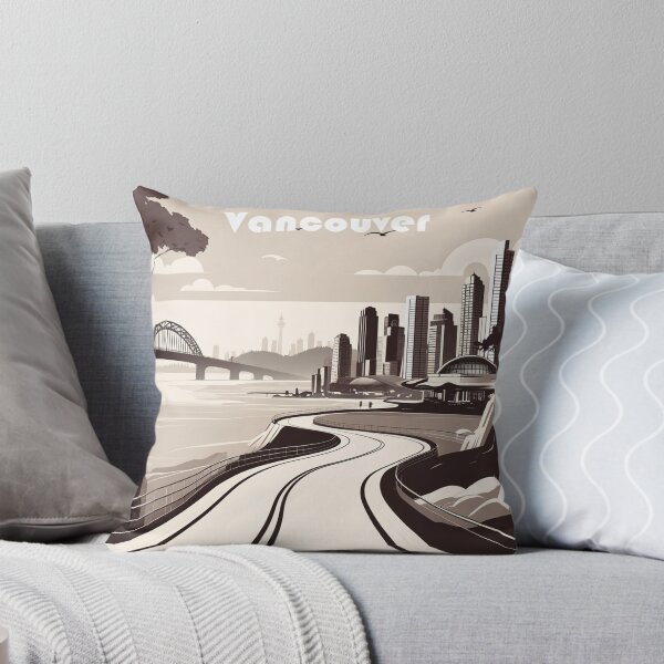 Item preview, Vancouver Travel Poster designed and sold by Art_By_Wing.