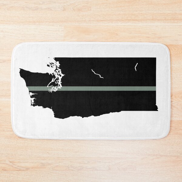 Item preview, Washington State Thin Silver Line designed and sold by PhilbonianDezin.