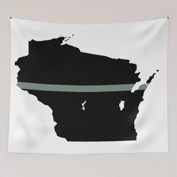 Item preview, Wisconsin Thin Silver Line designed and sold by PhilbonianDezin.