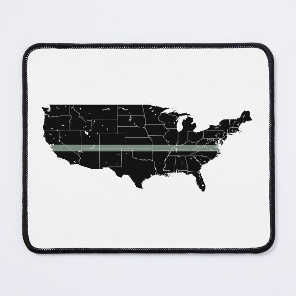 Item preview, Continental United States Thin Silver Line designed and sold by PhilbonianDezin.