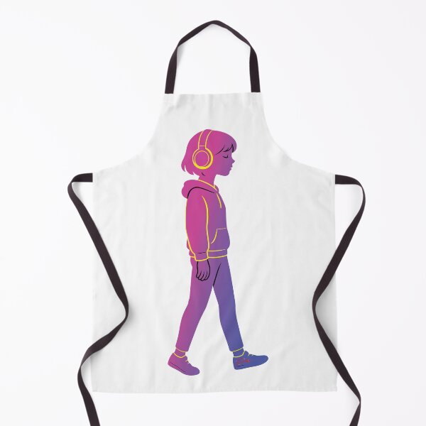 Item preview, Vibe Mode: ON | Gradient Girl with Headphones by DBSartdesigns designed and sold by DBSartdesigns.