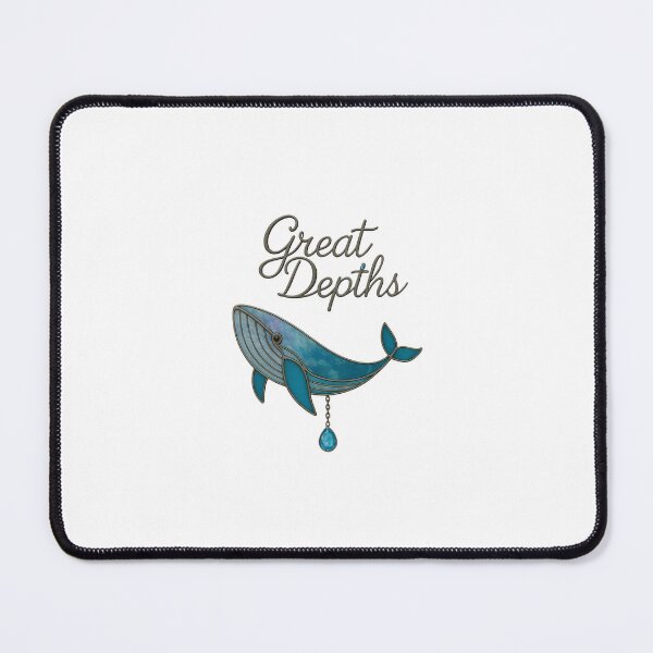 Item preview, Great Depths – Stained Glass Whale Design designed and sold by giant_ani.