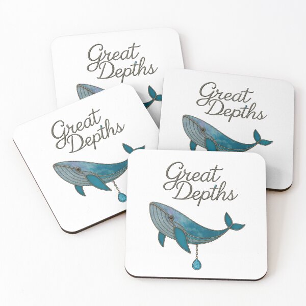 Item preview, Great Depths – Stained Glass Whale Design designed and sold by giant_ani.
