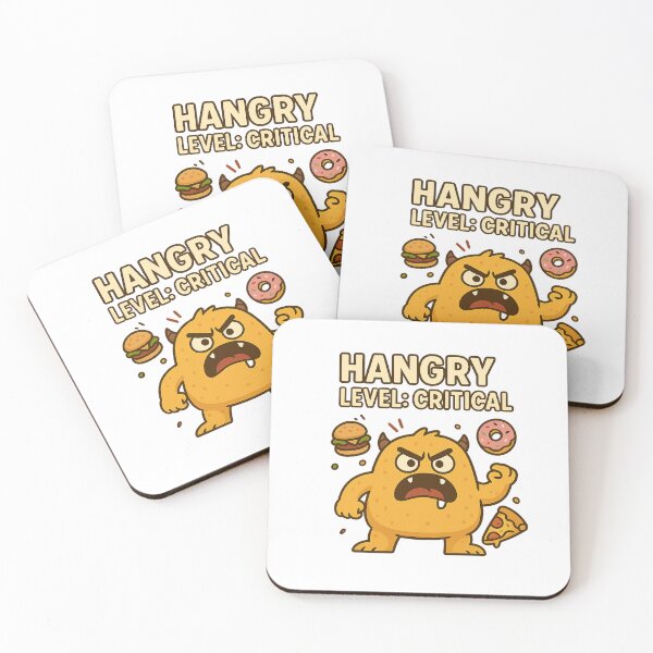 Item preview, Hangry level critical  designed and sold by Bluntdivas.