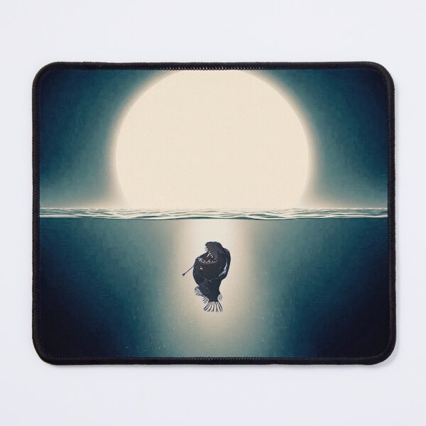 Item preview, anglerfish chasing the light designed and sold by ProteinBuddies.