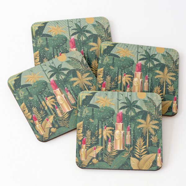 Item preview, Elegant Gold Tropical Jungle Pattern | Botanical Palm Leaves Design designed and sold by Sugar Wisdom .