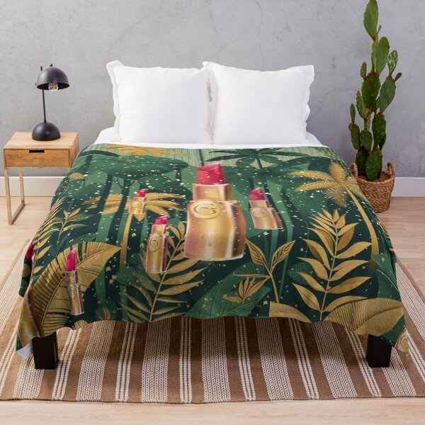 Item preview, Elegant Gold Tropical Jungle Pattern | Botanical Palm Leaves Design designed and sold by Sugar Wisdom .