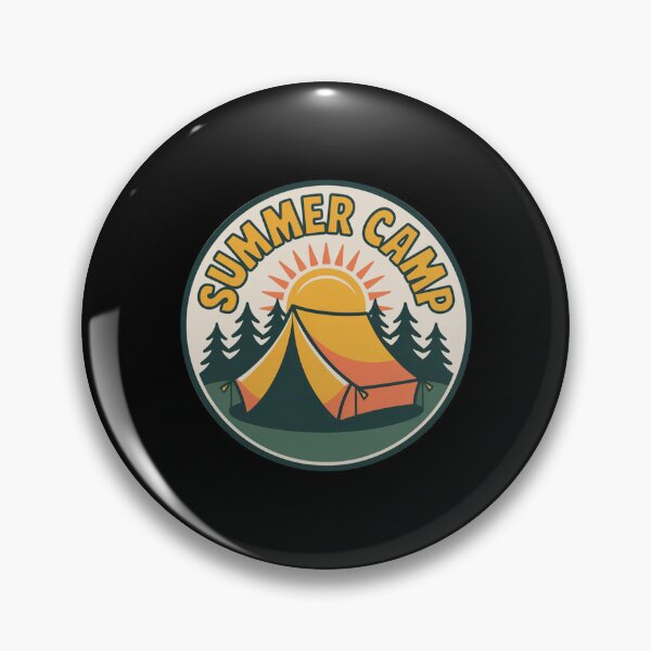 Item preview, Summer Camp Sticker 2025 designed and sold by TulipaGraphics.
