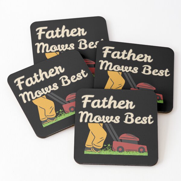 Item preview, Funny Fathers Day Mowing Dad Yard Work Humor Papa Mows Best designed and sold by Guess4best.