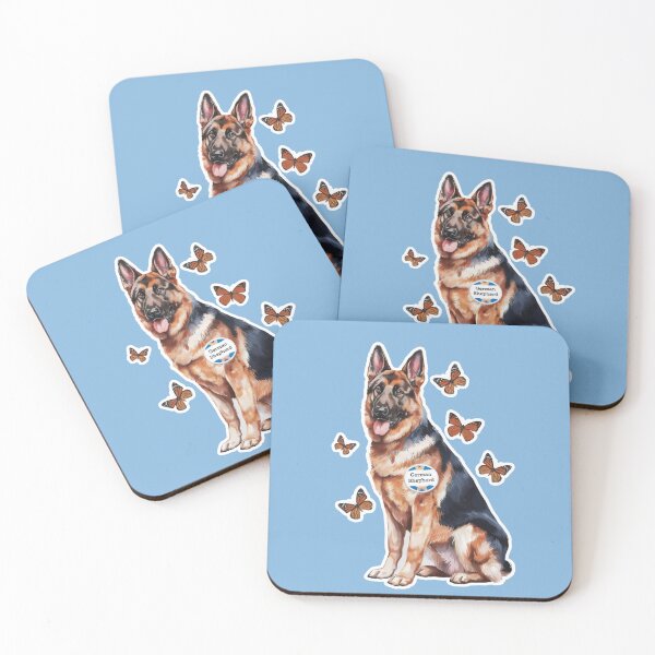 Item preview, A German Shepherd  illustration designed and sold by ZooStateofMind.