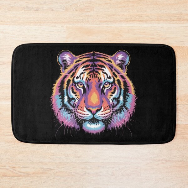 Item preview, Electric Tiger Dreams. Tiger Portrait designed and sold by VividTrails.