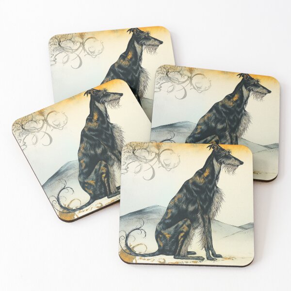 Item preview, Greyhound, Scottish deerhound, a bit of a golden demon designed and sold by aghnadarragh.