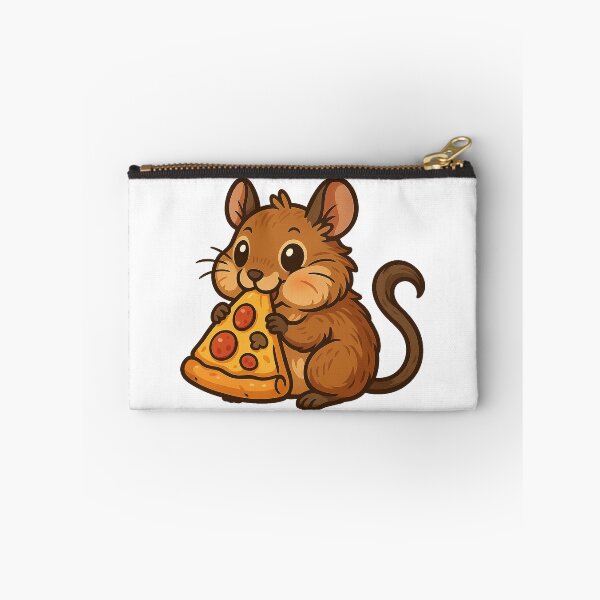 Item preview, Cute Cartoon Degu Eating Pizza designed and sold by k3rstman1.