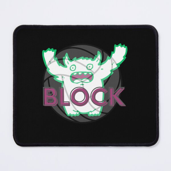 Item preview, Volleyball Monster Block designed and sold by MarioWorksHQ.