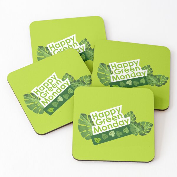 Item preview, Happy leaves deco - Green Monday designed and sold by thewishdesigns.