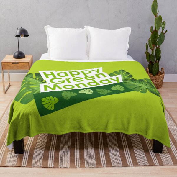 Item preview, Happy leaves deco - Green Monday designed and sold by thewishdesigns.