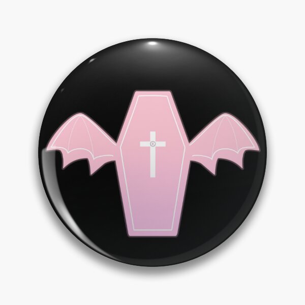 Item preview, light pink coffin with wings ₊˚ෆ designed and sold by cottonlacey.