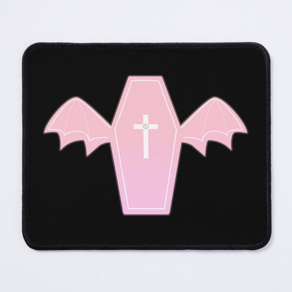 Item preview, light pink coffin with wings ₊˚ෆ designed and sold by cottonlacey.