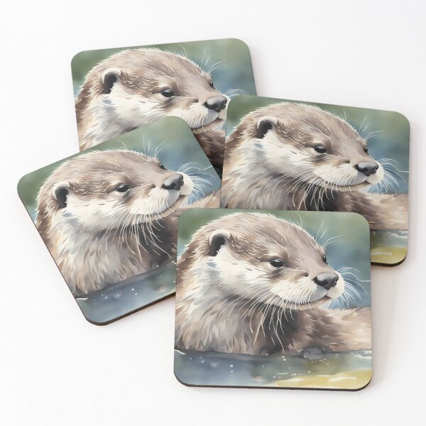 Item preview, Otter in River designed and sold by CalmnessbyChoice.
