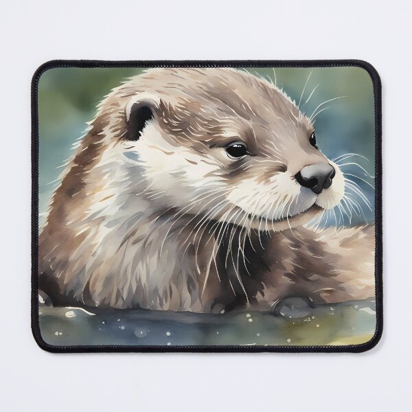 Item preview, Otter in River designed and sold by CalmnessbyChoice.