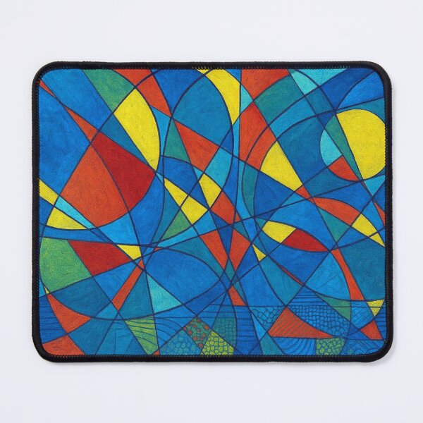 Item preview, Geometric chaos full of colors designed and sold by Sigtrix.