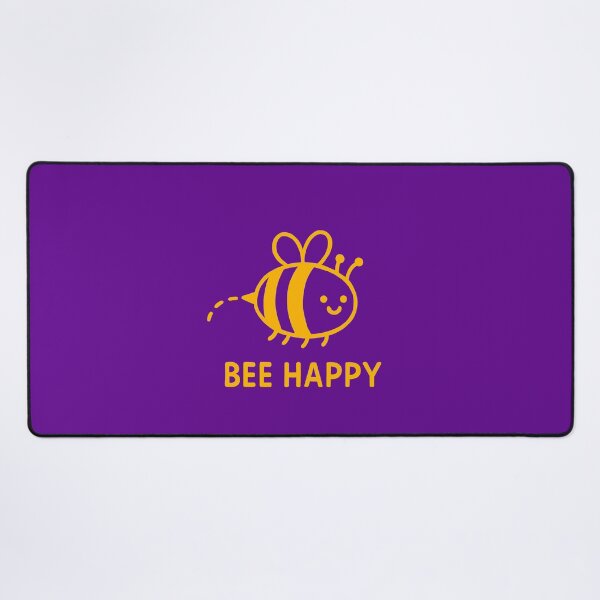 Item preview, Bee Happy – Cute Smiling Bee Positive Vibes - Yellow designed and sold by FunnehGacha.