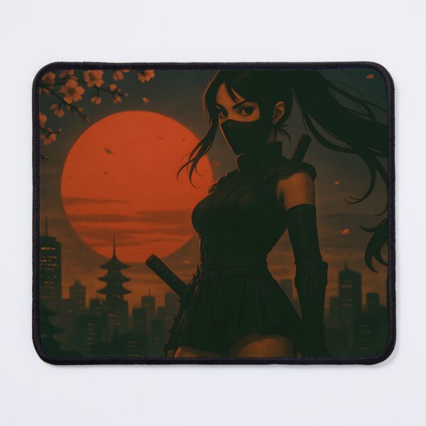 Item preview, Sakura Shadow: Ninja at Dusk designed and sold by DaiShirts.